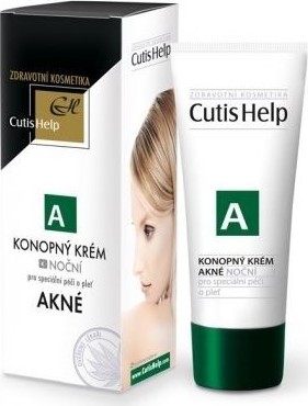 CutisHelp AKNÉ konopný krém noční 30ml