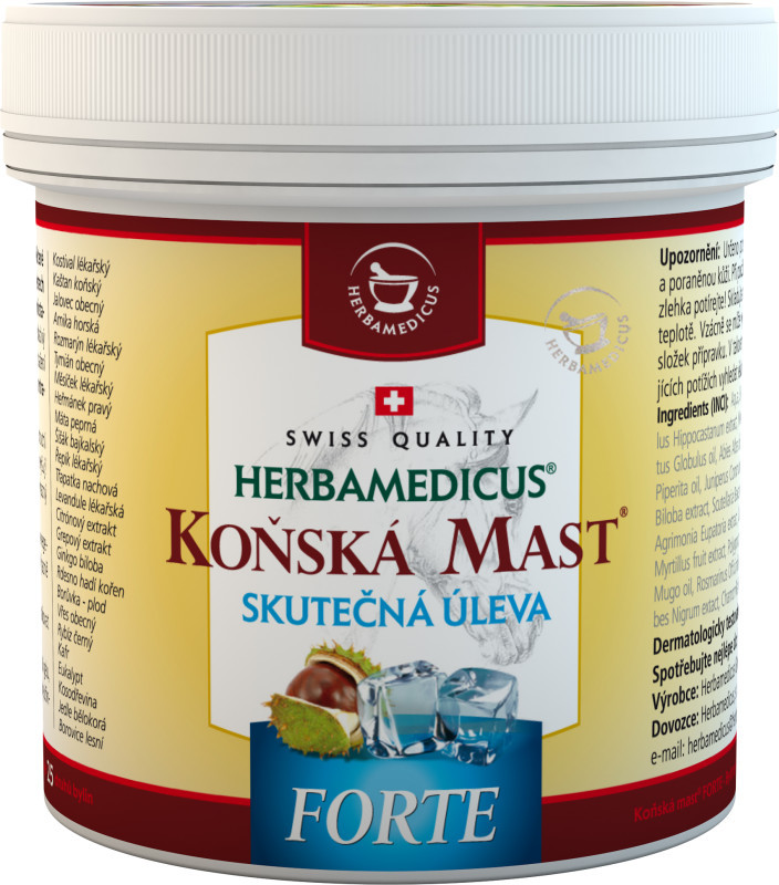 Koňská mast forte (chladivá) 500ml