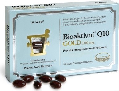 Pharma Nord Bioaktivní Q 10 gold 100mg 30 kapslí