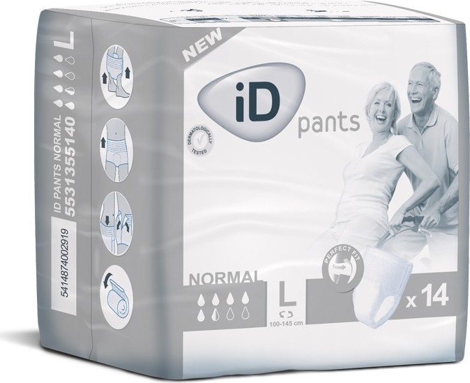 KALHOTKY ABSORPČNÍ ID PANTS INTIME LARGE NORMAL BOKY 100-145CM