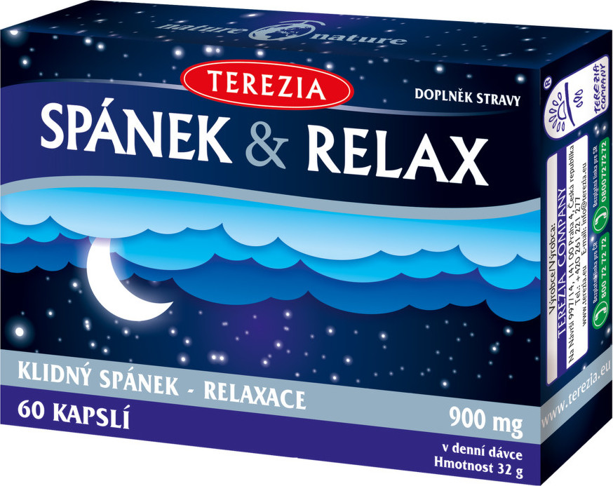 TEREZIA Spánek & Relax 60 kapslí