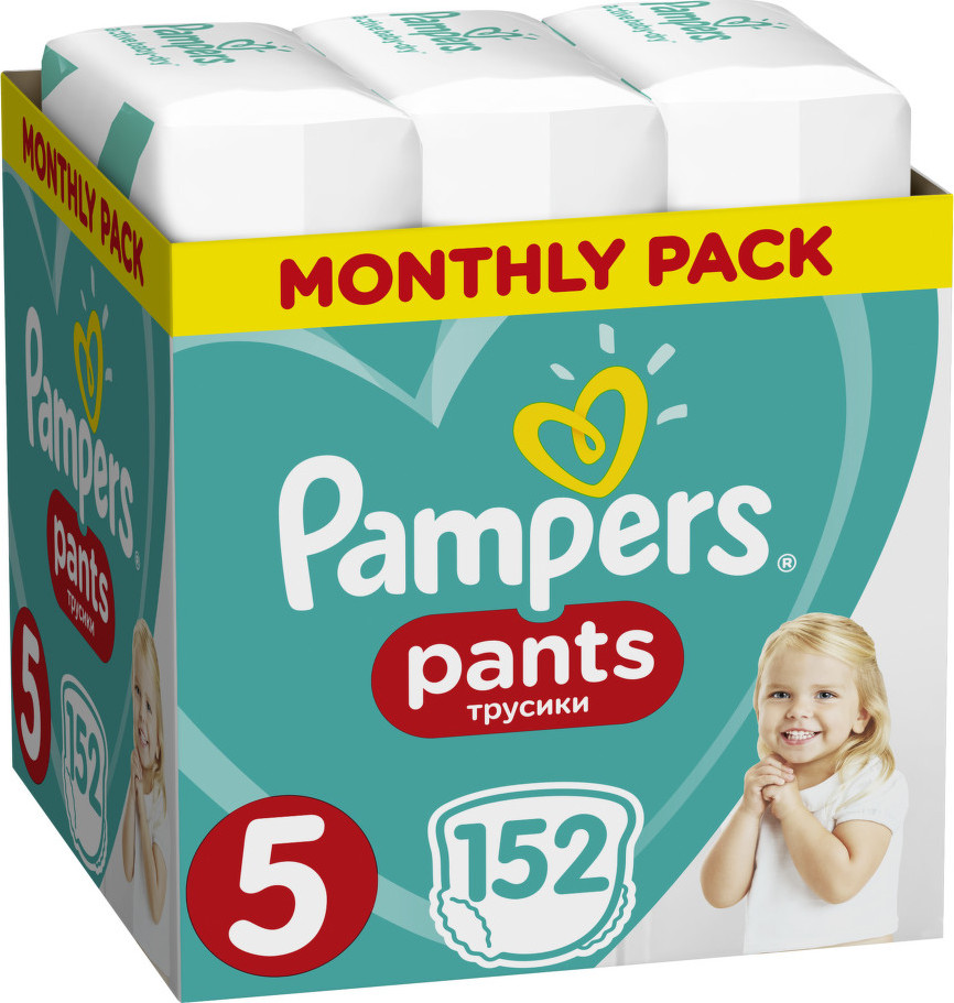 Pampers kalhotkové plenky Monthly Box S5 152ks
