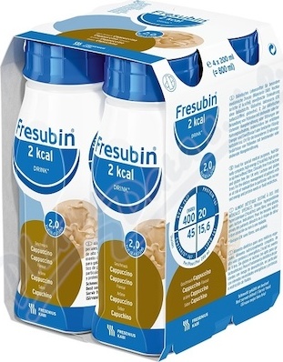 FRESUBIN 2 KCAL DRINK CAPPUCCINO perorální SOL 4X200ML