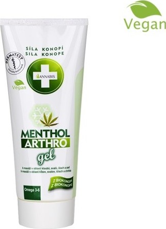 Annabis Menthol Arthro gel chladivý 200ml