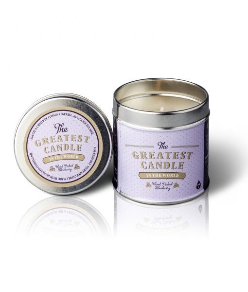 The Greatest Candle Vonná svíčka v plechovce (200 g) - borůvky