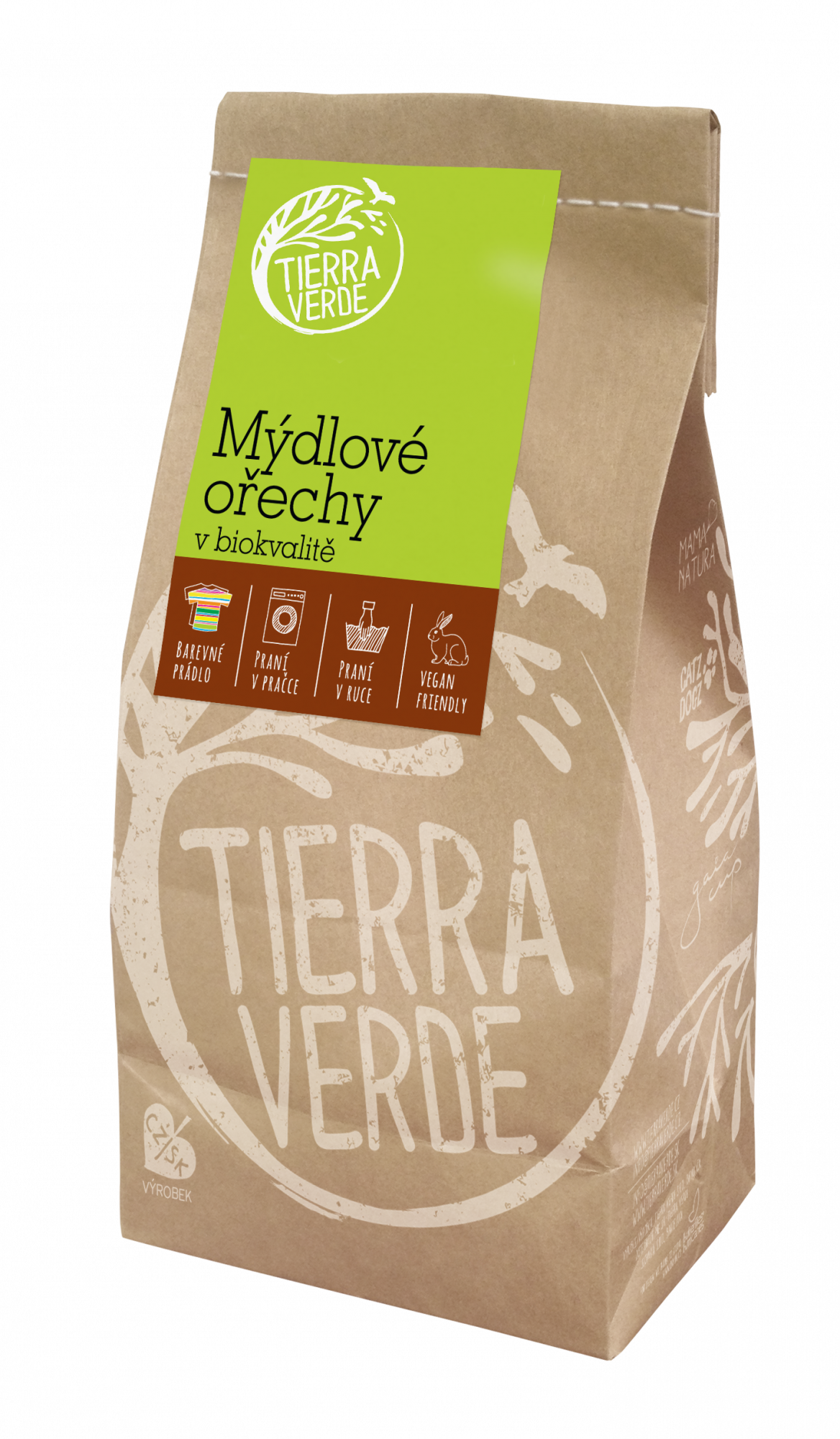 Tierra Verde Mýdlové ořechy na praní - 500 g - v bio kvalitě