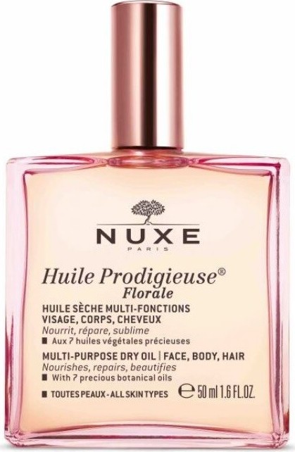 Nuxe Huile Prodigieuse Florale multifunkční zkrášlující suchý olej na obličej tělo a vlasy 50 ml