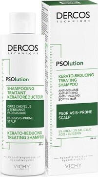 VICHY DERCOS PSOlution šampon pro pokožku hlavy se sklonem k lupénce 200ml