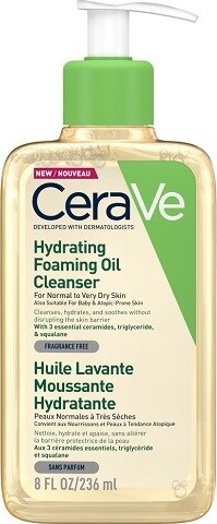 CeraVe Hydratační čisticí pěnící olej 236 ml