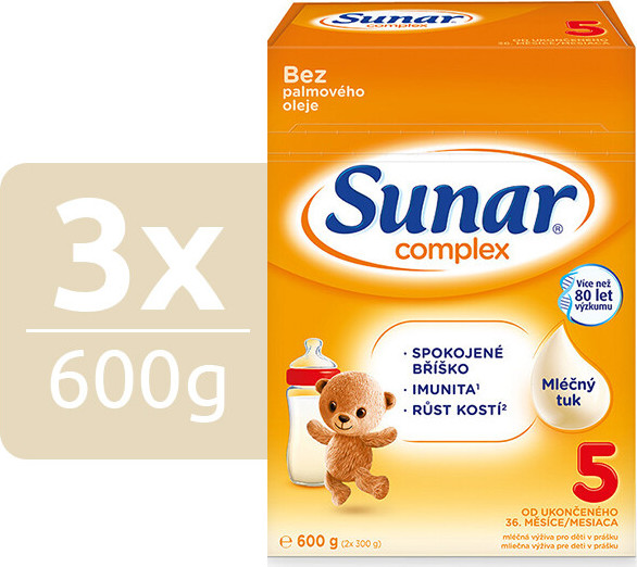 Sunar Complex 5 600g - balení 3 ks