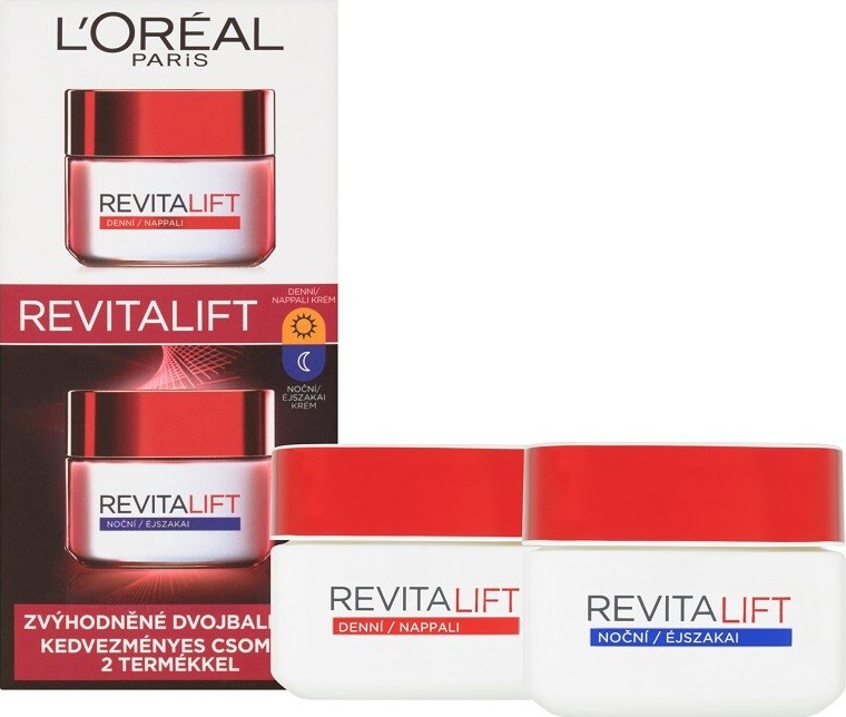 L’Oréal Paris Revitalift Duopack denní a noční krém 2 x 50 ml
