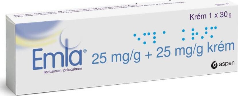 EMLA 25MG/G+25MG/G CRM 1X30G