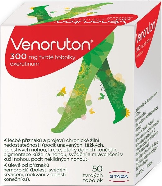 VENORUTON 300MG CPS DUR 50