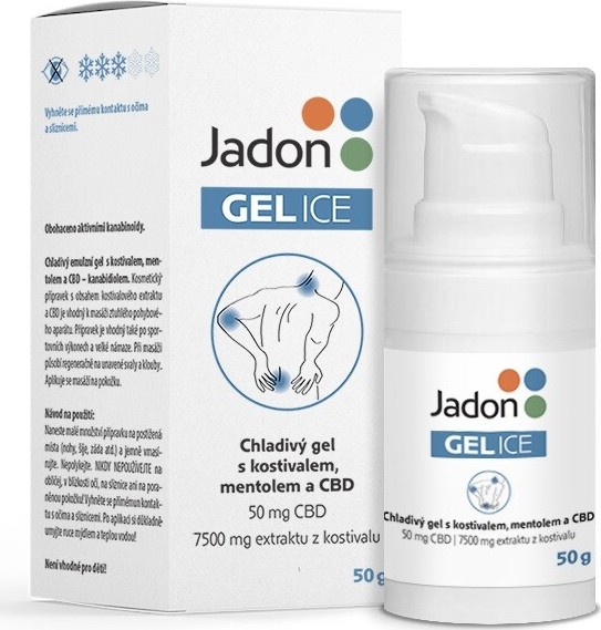 Jadon gel Ice chladivý s kostivalem a CBD 50 g