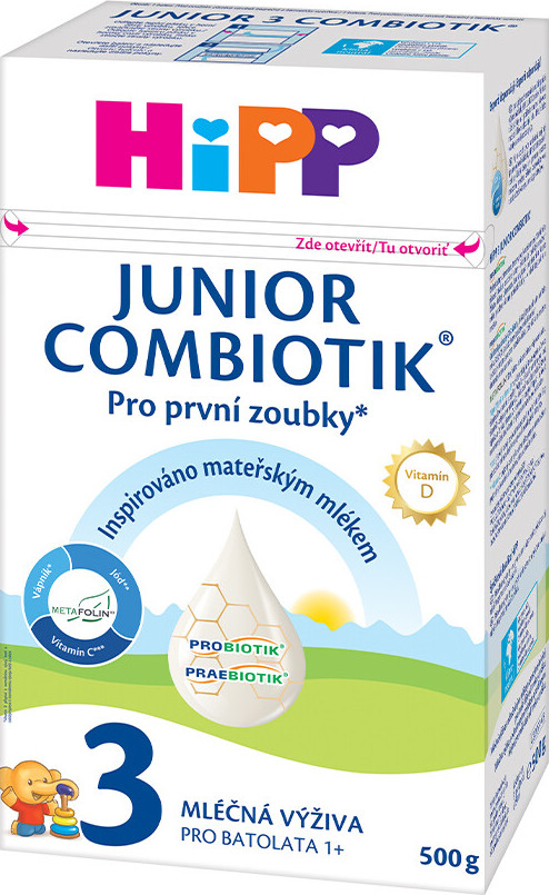 HiPP 3 Junior Combiotik mléčná výživa 500g