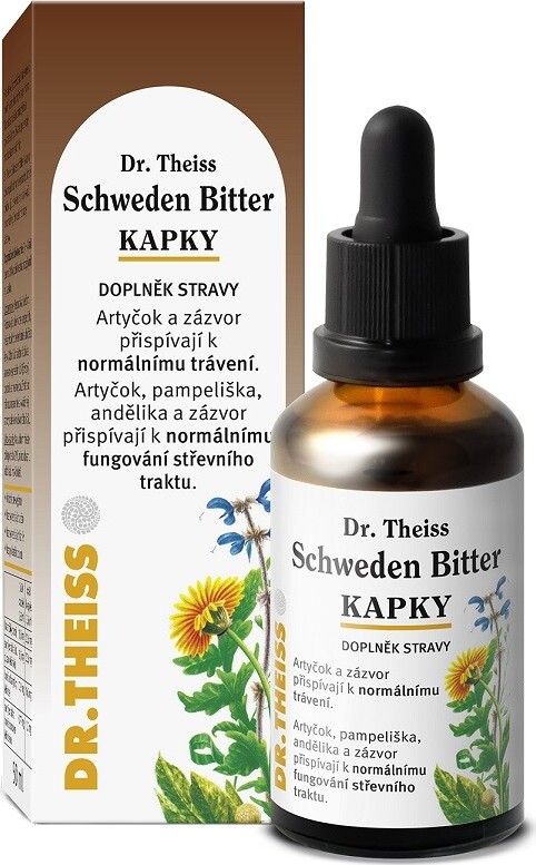 Dr.Theiss Schweden Bitter švédské kapky 50ml konc.