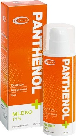 Green idea PANTHENOL+ Mléko 11 % 200 ml