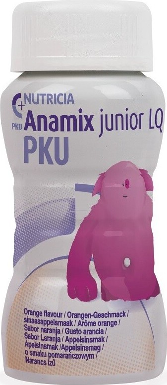 PKU ANAMIX JUNIOR LQ S PŘÍCHUTÍ POMERANČOVOU POR SOL 36X125ML