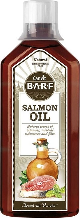 Canvit BARF Salmon oil pro psy a kočky 500ml