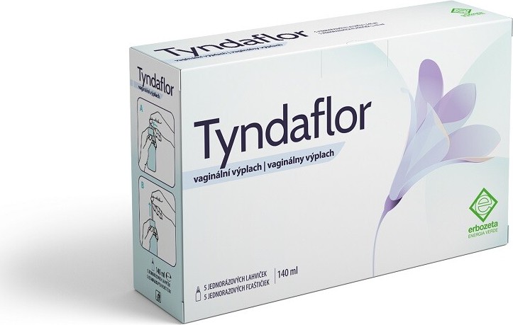 Tyndaflor vaginální výplach 5 x 140 ml