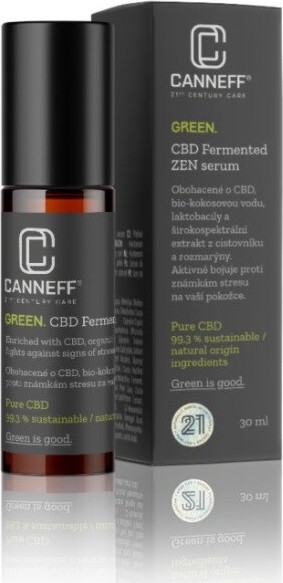 Canneef Green CBD Fermentované ZEN sérum 30 ml