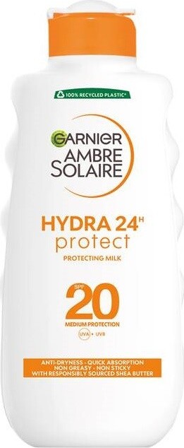 Garnier Ambre Solaire Classic Protection opalovací mléko SPF20 200ml