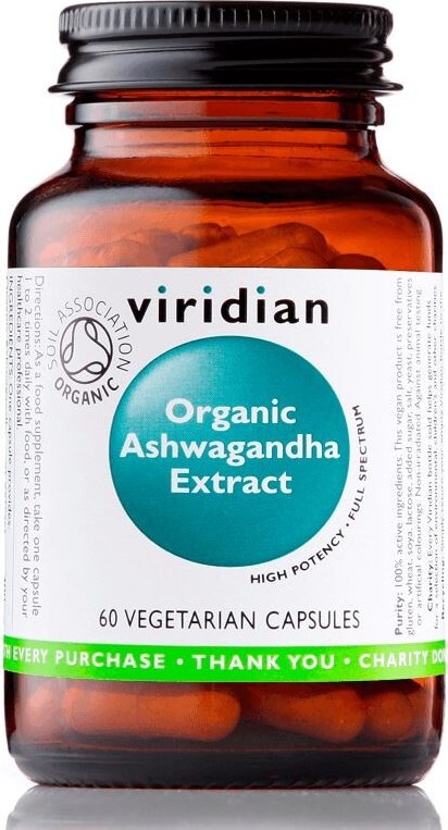 Viridian Ashwagandha Extract Organic BIO cps.60