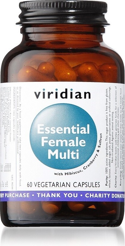 Viridian Essential Female Multi cps.60