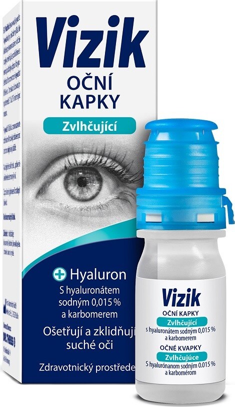 Vizik oční kapky zvlhčující 10ml