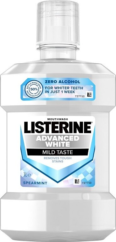 LISTERINE ADVANCED WHITE Mild Taste 1L