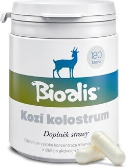 BIOALIS Kozí kolostrum cps.180