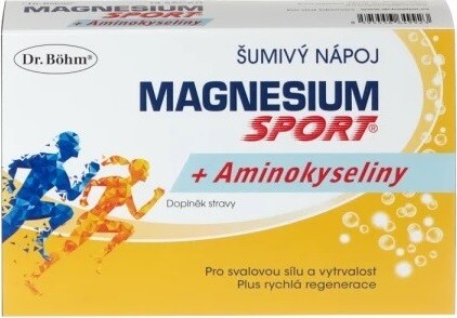Dr. Böhm Magnesium Sport aminokyseliny 14 sáčků