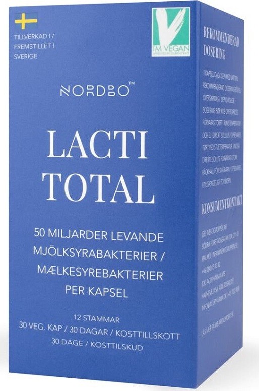Nordbo Lacti Total cps.30
