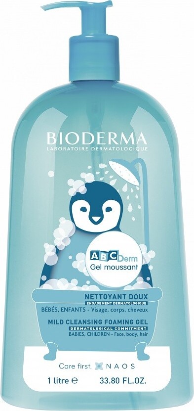 BIODERMA ABCDerm Gel moussant 1 l