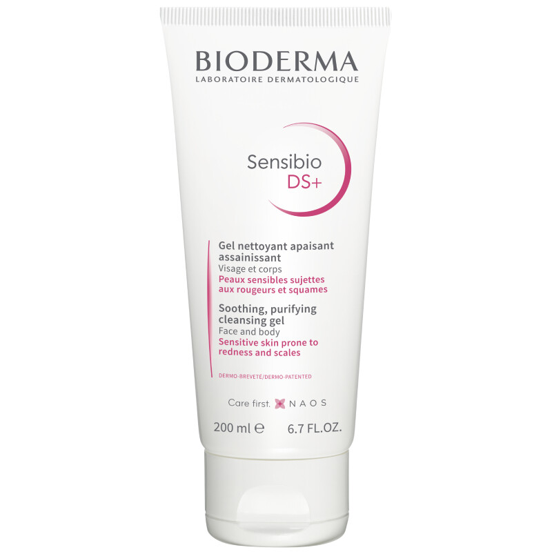 BIODERMA Sensibio DS+ gel moussant 200 ml