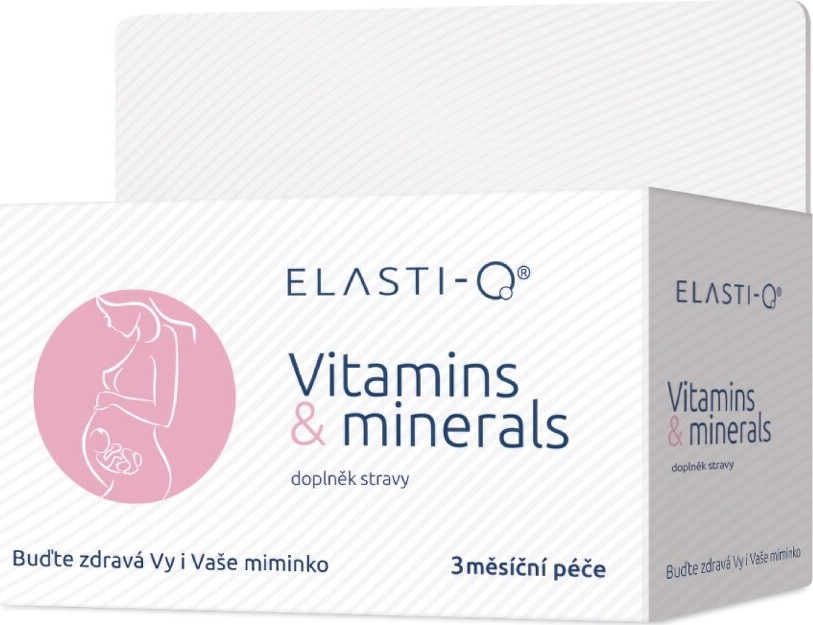 Elasti-Q Vitamins & Minerals s postupným uvolňováním 90 tablet