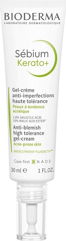 BIODERMA Sébium Kerato+ gel-krém proti nedokonalostem s vysokou tolerancí 30 ml