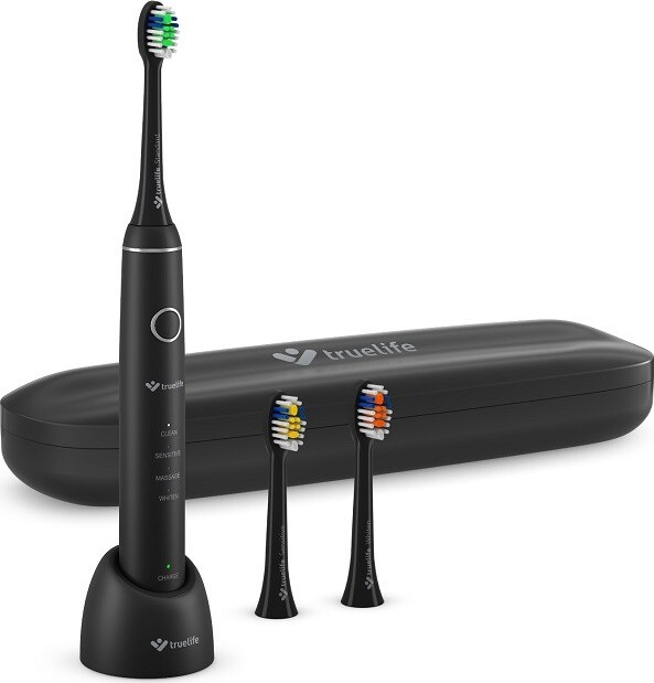 TrueLife SonicBrush Compact Black sonický kartáček