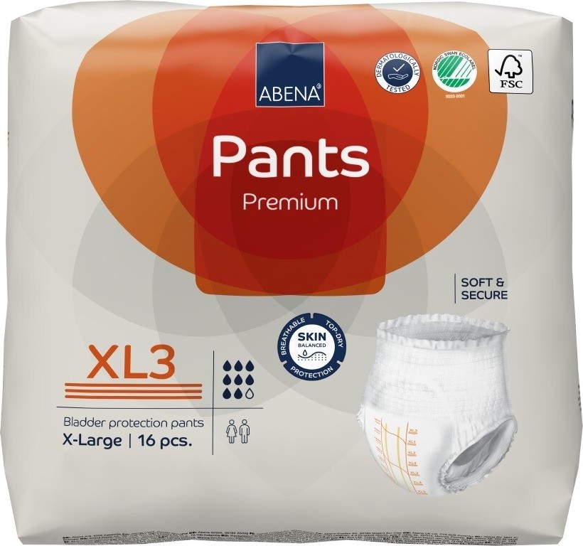 ABENA PANTS PREMIUM XL3 KALHOTKY ABSORPČNÍ NAVLÉKACÍ