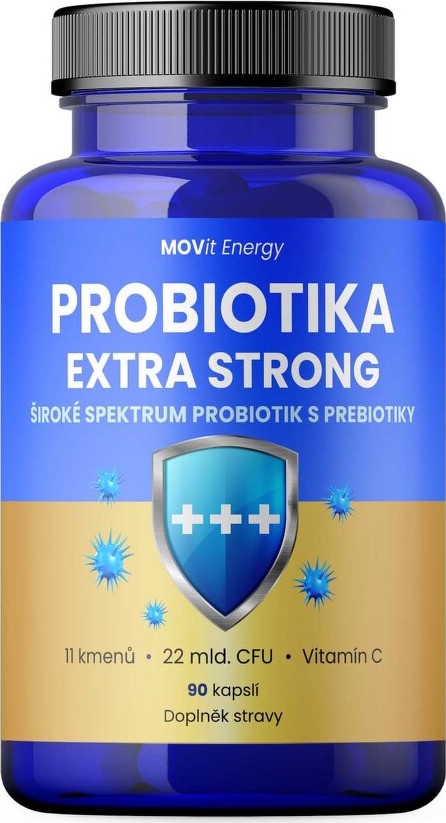 MOVit Probiotika EXTRA STRONG cps.90