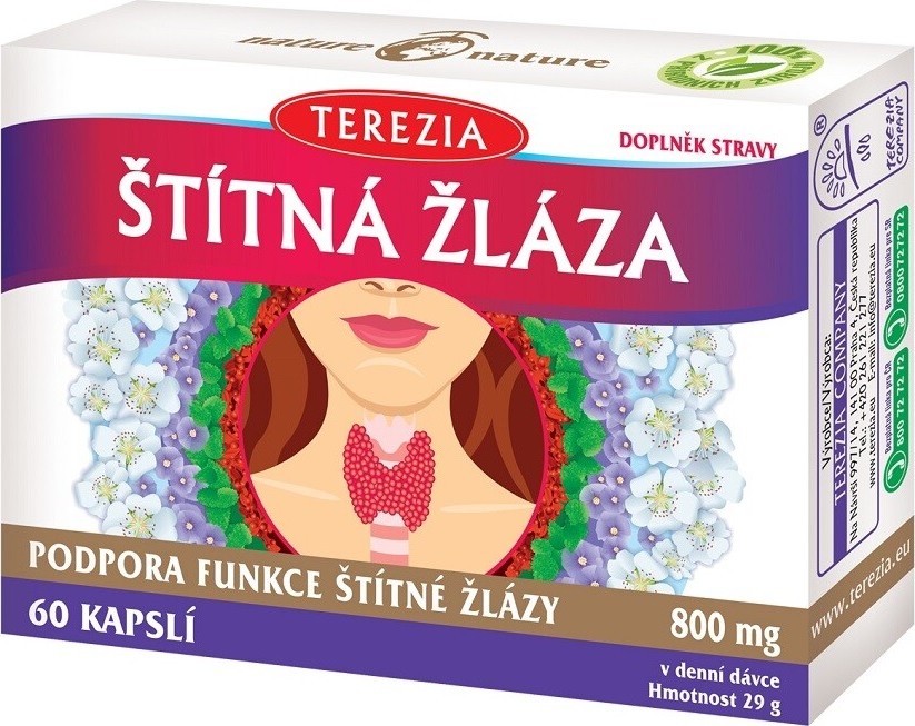 TEREZIA ŠTÍTNÁ ŽLÁZA 60 kapslí