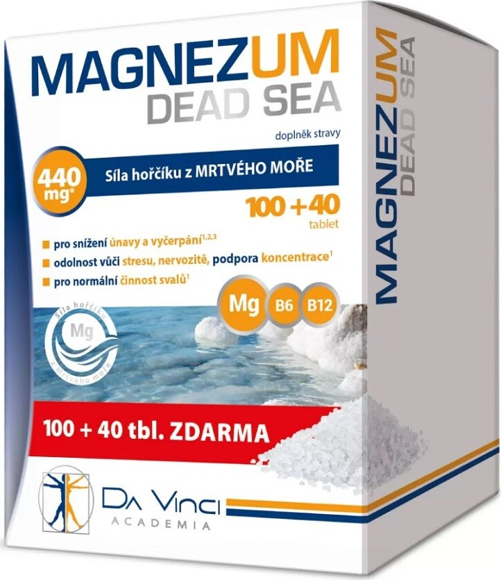 Magnezum Dead Sea Da Vinci Academia tbl.100+40