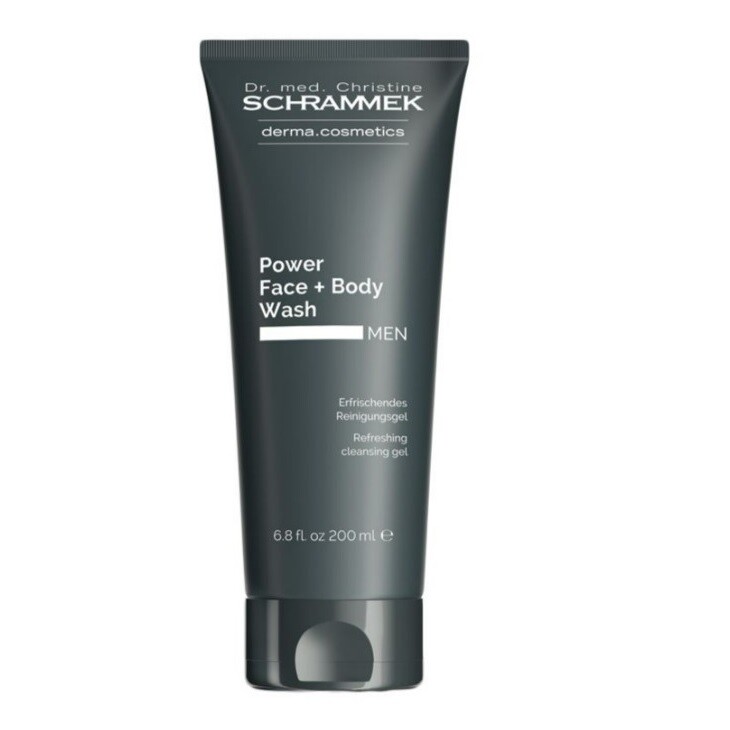 Dr. Schrammek Power Face Body Wash Men mycí gel 200 ml