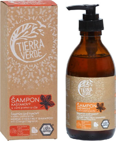Tierra Verde Šampon kaštanový s pomerančem 230ml