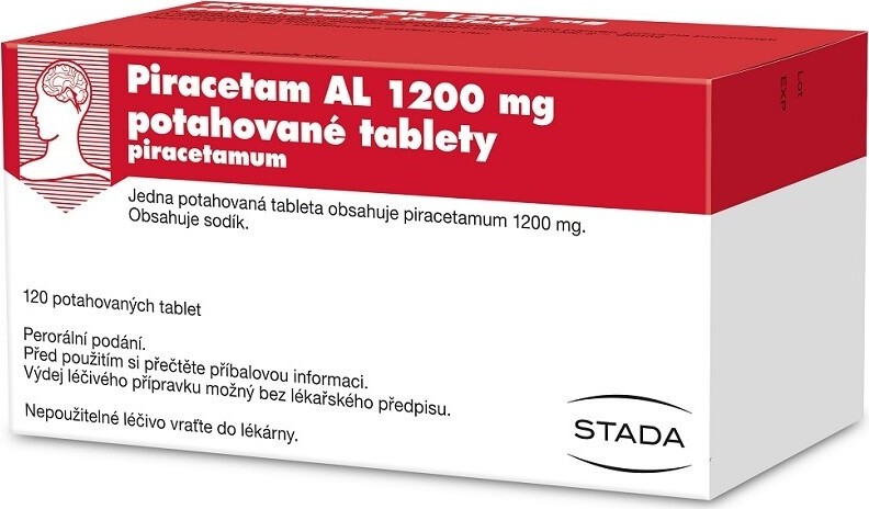 PIRACETAM AL 1200MG TBL FLM 120