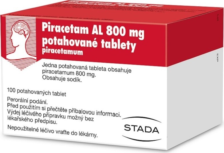 PIRACETAM AL 800MG TBL FLM 100