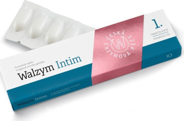 Walzym Intim Enzymové mýdlo 10ks
