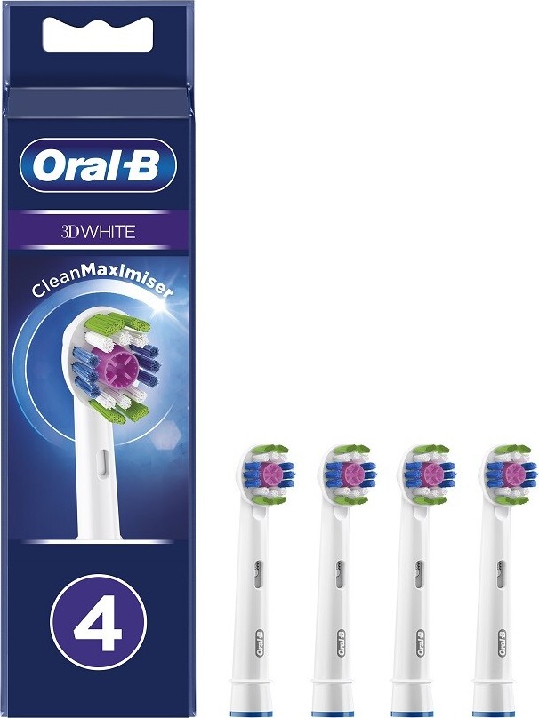 Oral-B 3D White Luxe náhradní hlavice 4 ks