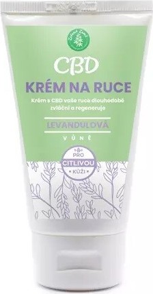 Zelená Země CBD krém na ruce 75 ml