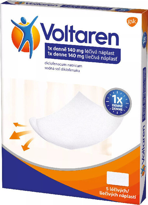 VOLTAREN DRM 140MG EMP MED 5